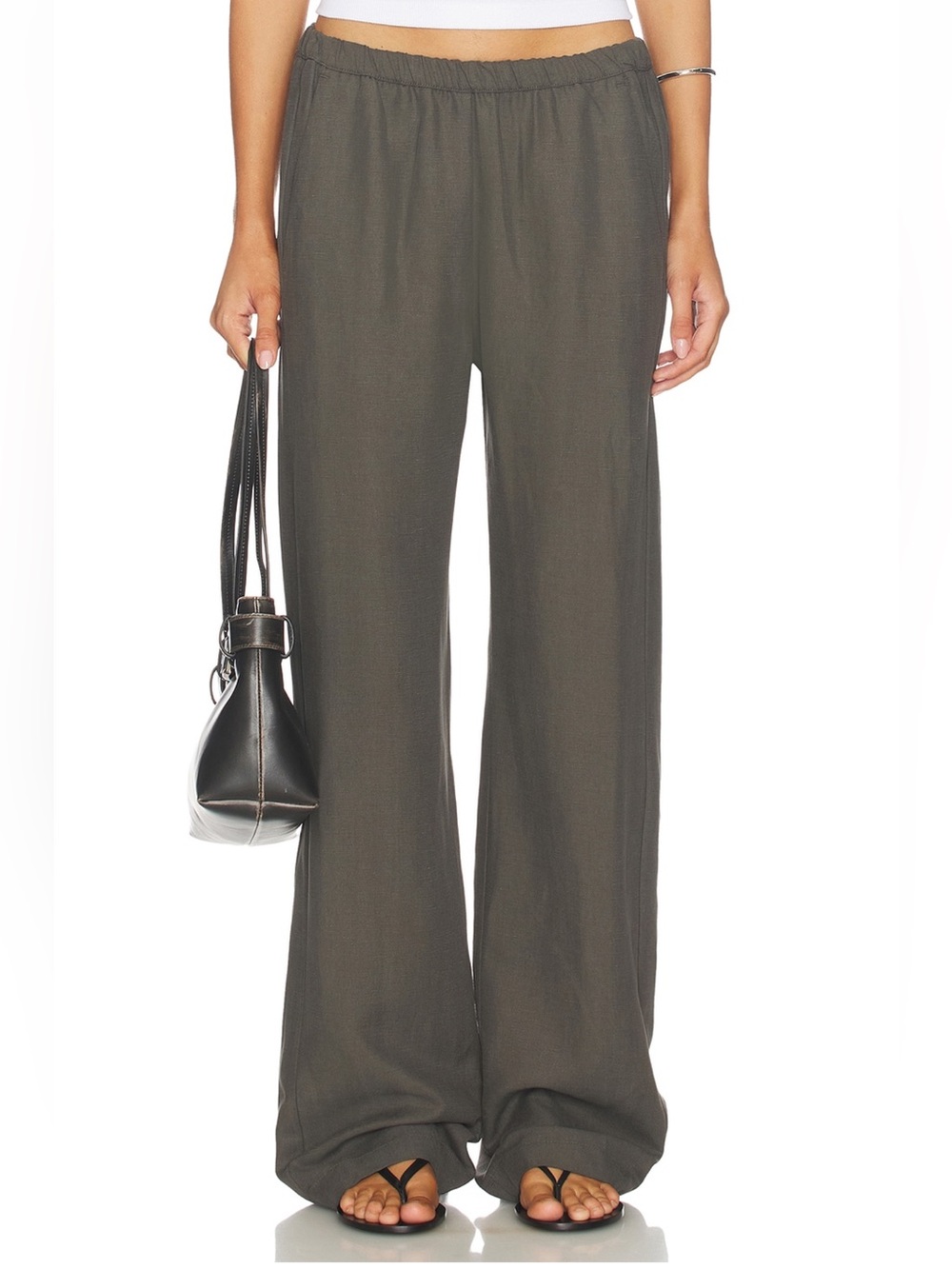 Enza Costa Twill Everywhere Pant in Iron Gray XL/4